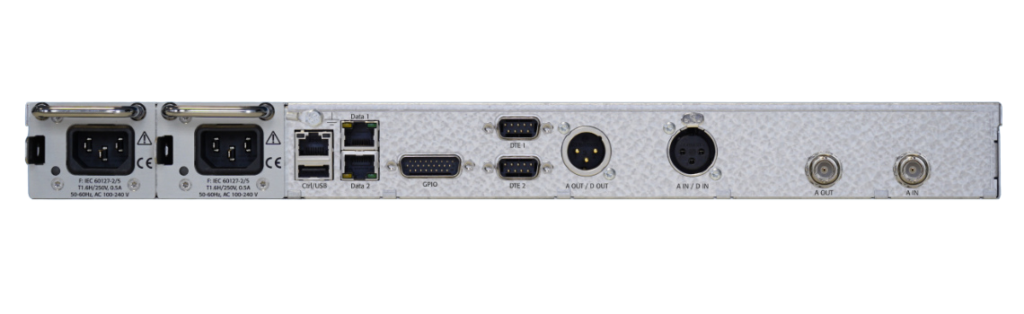 2WCOM MPX-1c hátsó panel 
